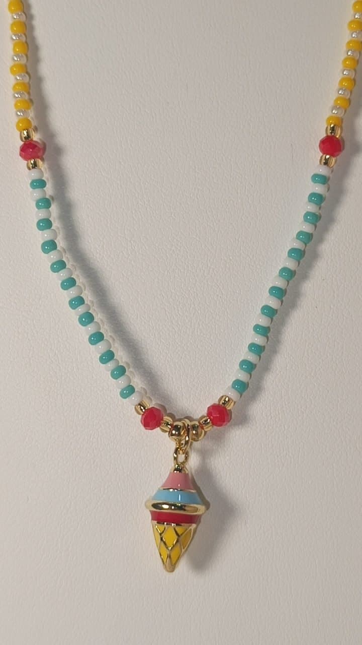 Collar Sweet Ice Cream Charm