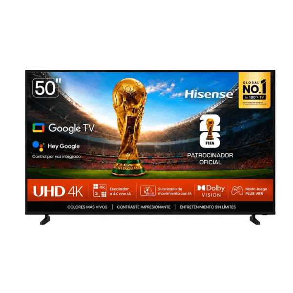 Televisor Hisense 50"UHD4K Dled Smart TV 50A6SG.