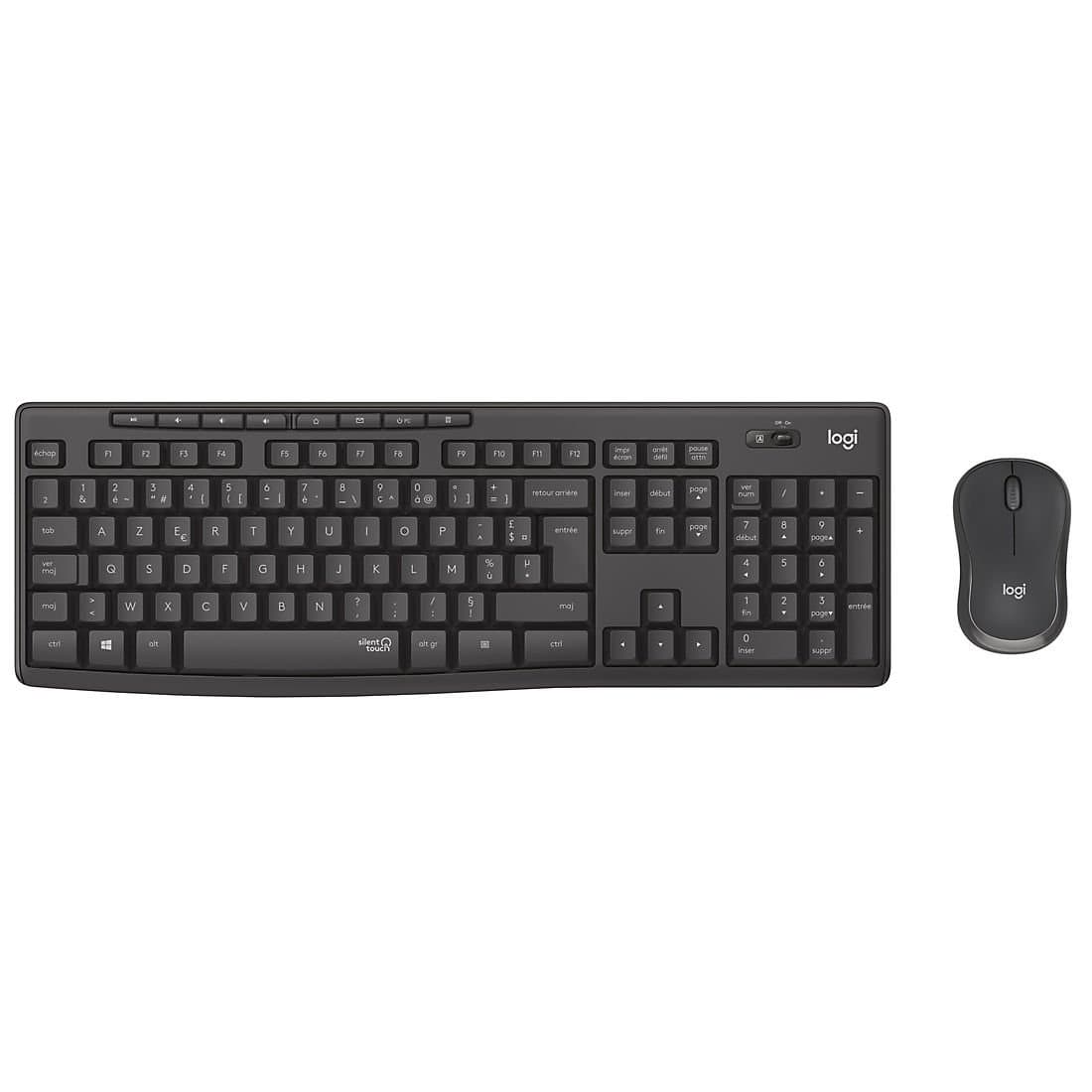 Combo teclado y Mouse Logitech inalámbrico MK295