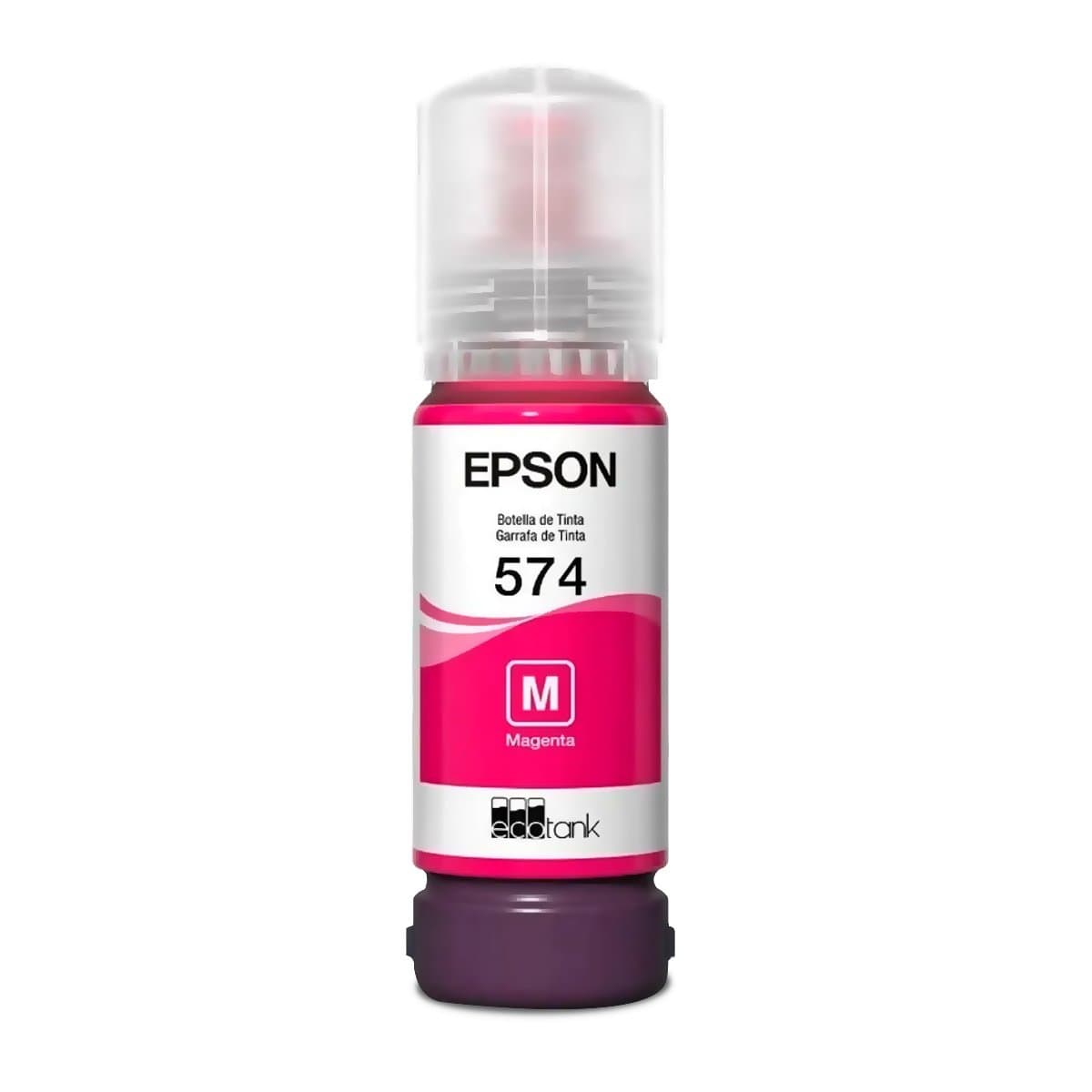 Botella de Tinta Epson 574 Light Magenta x70ml