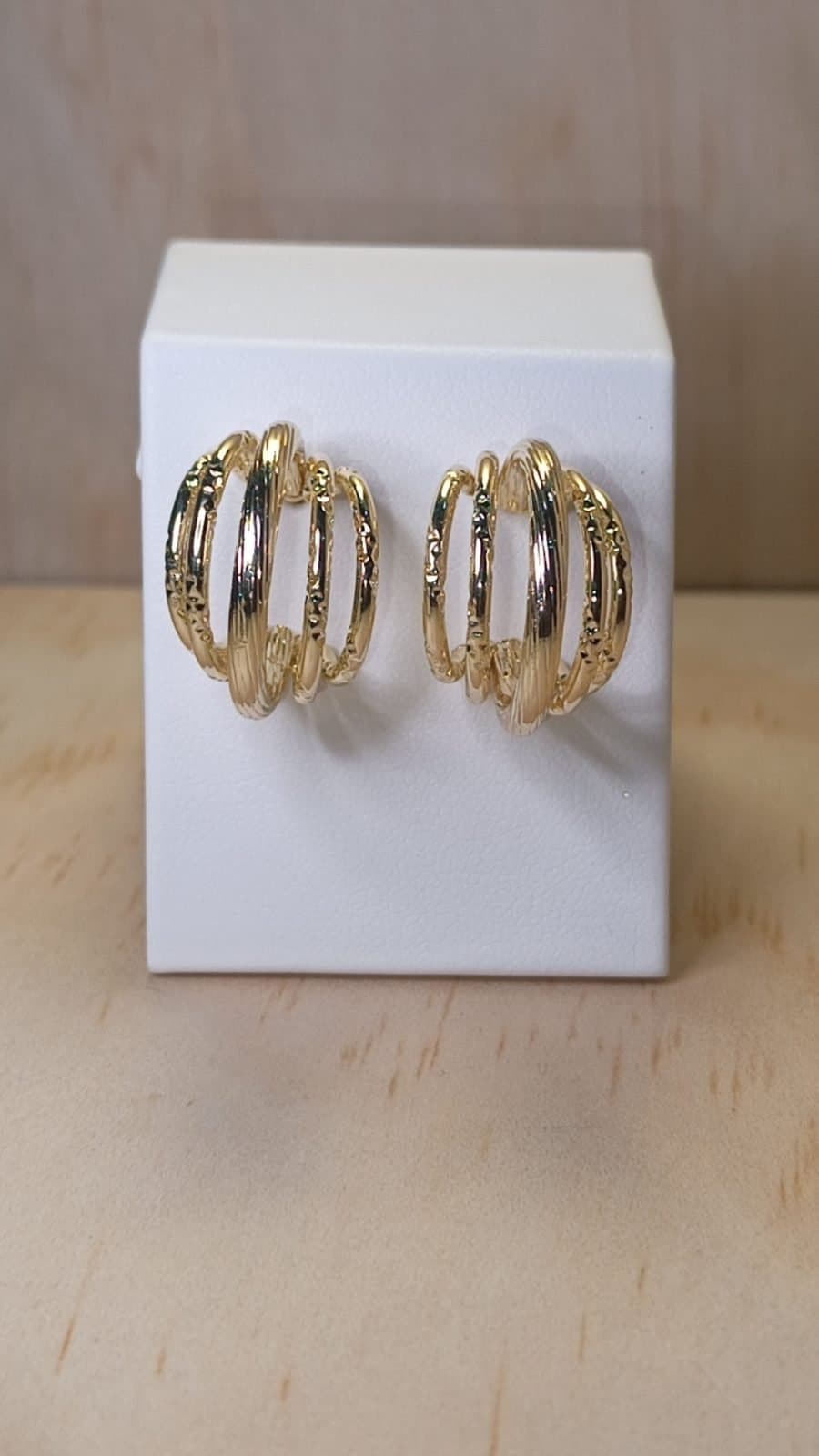 Aretes Candongas Quad Multi-Texture