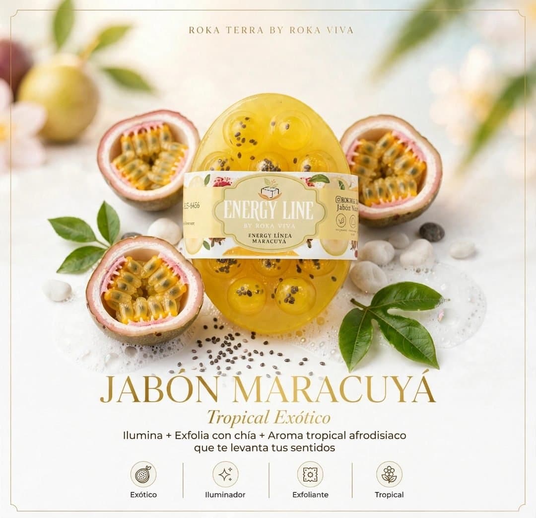 Jabón Maracuya de glicerina